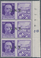 Italien - Militärpostmarken: Nationalgarde: 1943, Propaganda Di Guerra, Brescia Issue, 50c. Violet " - Other & Unclassified