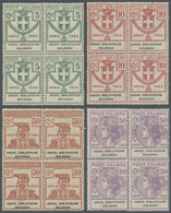 Italien - Portofreiheitsmarken: 1924, ASSOC. BIBLIOTECHE BOLOGNA Issue Complete Set Of Four Values I - Franchise