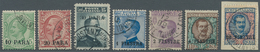 Italienische Post In Der Levante: 1908, 2nd Constantinople Issue, Complete Set Of Seven Values Neatl - Emissioni Generali