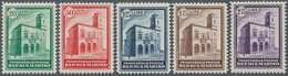 San Marino: 1932, Post Office Building, 20c. To 2.75l., Complete Set Of Five Stamps, Unmounted Mint, - Other & Unclassified