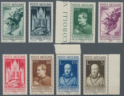 Vatikan: 1936, Pristine Series, Mint Never Hinged, 1a Centered (Mi. = € 500,-). ÷ 1936, Taufrische, - Other & Unclassified