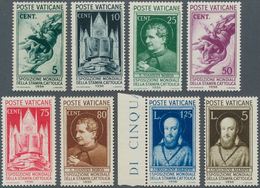 Vatikan: 1936, World Exhibition Of The Catholic Press, Mint Never Hinged Series (Mi. € 500, -). - Andere & Zonder Classificatie