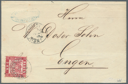 Baden - Ortsstempel: "NEUFREISTEDT 22 DEZ (1871)" K1 (später Postort) Auf Frischem Kabinett-Faltcouv - Andere & Zonder Classificatie