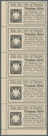 Bayern - Telefon-Billets: 1894, 21 Telefon-Billets In Ungebrauchten Einheiten, Mit 25 Pf. Auf Weißem - Altri & Non Classificati