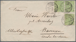 Württemberg - Marken Und Briefe: 1874, Ovalausgabe 1 Kr. Hellgrün Je Einwandfrei Gezähnt Als Paar Un - Altri & Non Classificati