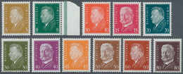 Deutsches Reich - Weimar: 1928, Reichspräsidenten, Teilsatz, Postfrisch, Mi. 1050,- Euro - Storia Postale