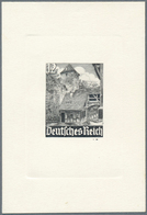 Deutsches Reich - 3. Reich: 1940 (ca) Essay Einzelabzug Auf Karton Im Stichtiefdruckverfahren Gedruc - Used Stamps