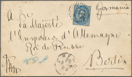 Deutsches Reich - Stempel: 1887, "BERLIN C. KABINETS-P.A. 2.12.87", Klarer Abschlag Rückseitig Als A - Máquinas Franqueo (EMA)