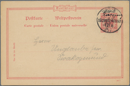 Deutsch-Südwestafrika - Stempel: 1897, Wanderstempel Handschriftlich: "Rössing 17/6 97", Auf Adressi - Deutsch-Südwestafrika