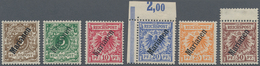 Deutsche Kolonien - Marianen: 1900, 3 Pfg. - 50 Pfg. Freimarken, Kpl. Satz Teils Mit Leichter Falzsp - Mariana Islands