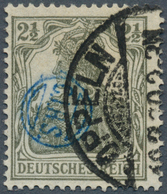 Deutsche Abstimmungsgebiete: Oberschlesien - Französische Besatzung: 1920, 2½ Pf Germania, Sogenannt - Other & Unclassified