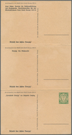 Danzig - Ganzsachen: 1934, 10 Pfg. WHW-Sonderganzsachenkarte Mit Abb. "Hansestadt Danzig Am Zoppoter - Autres & Non Classés