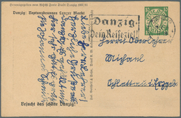 Danzig - Ganzsachen: 1934, 10 Pfg. WHW-Sonderganzsachenkarte Mit Abb. "Danzig: Neptunbrunnen Langer - Sonstige & Ohne Zuordnung