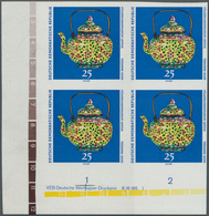 DDR: 1971, Museum Für Völkerkunde Leipzig 25 Pf. 'kupferne Teekanne Aus Thailand (19. Jhdt.)' In 5 V - Collections