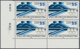 DDR: 1984, Olympische Sommerspiele Los Angeles, Vorbereitete, Aber Wegen Des Boykotts Der Ostblock-L - Collections