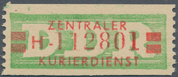 DDR - Dienstmarken B (Verwaltungspost A / Zentraler Kurierdienst): 1959, ZKD 20 Pfg H (Gera) Tadello - Sonstige & Ohne Zuordnung