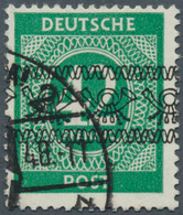 Bizone: 1948, 42 Pfg. Mit Bandaufdruck Gestempelt, Geprüft Schlegel BPP, Mi. 850,- Euro. - Altri & Non Classificati