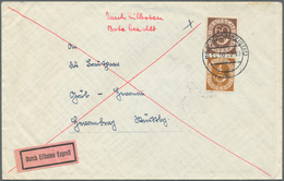 Bundesrepublik Deutschland: 1952, Drucksache Per Eilboten, "An Das Brautpaar" Ab HASLACH (KINZIGTAL) - Colecciones