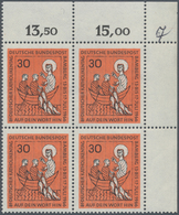 Bundesrepublik Deutschland: 1966, Deutscher Katholikentag Bamberg 30 Pf Mit Abart "angesetzte Ecke" - Colecciones