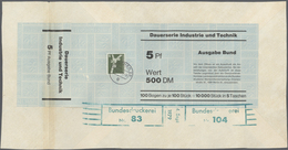 Bundesrepublik Deutschland: 1975/78, Industrie & Technik 5 - 500 Pfg., Kompletter Satz Mit Ergänzung - Collezioni