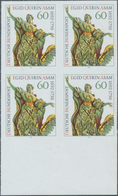 Bundesrepublik Deutschland: 1992, 60 Pf. "300. Geburtstag Egid Qurin Asam" Ein UNGEZÄHNTER Viererblo - Collezioni