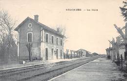 .D.18-1920 : SELOMMES.  CHEMIN DE FER. LA GARE - Selommes