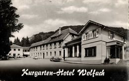 WOLFACH, Kurgarten Hotel, Auto (1962) AK - Wolfach