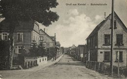 KANDEL, Bahnhofstrasse, Wirtshaft (1919) AK - Kandel