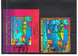 VNG798 UNO NEW YORK 1997 MICHL 736/39 + BLOCK 14 I Gestempelt Siehe ABBILDUNG - Used Stamps