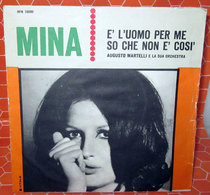 MINA E' L'UOMO PER ME  COVER NO VINYL 45 GIRI - 7" - Toebehoren En Hoezen