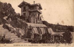 CPA Environs De Nice Château D'eau De La Vésubie - Water Towers & Wind Turbines