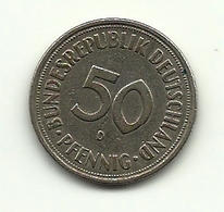 1950 - Germania 50 Pfennig D ---- - 50 Pfennig