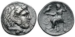 MACEDONIA. Alejandro III Magno. Tetradracma. 323-319 A.C. Miletos (Ionia). A/ Cabeza De Herakles A Derecha Con Piel De L - Other & Unclassified