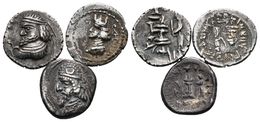 REINO DE PERSIS. Lote Compuesto Por 3 Monedas, Hemidracma De Dario II, Hemidracma De Artaxerxes II. 60 A.C. Y Hemidracma - Other & Unclassified