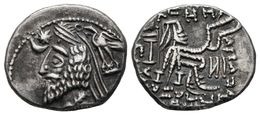 PHRAATES IV. Dracma. 38-2 A.C. Nisa (Reino Partia). A/ Busto Diademado A Izquierda Detrás águila Con Corona, Delante Cre - Otros & Sin Clasificación