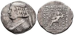 ORODES II. Tetradracma. 57-38 A.C. Mithradatkart (Reino Parto). A/ Busto Diademado Y Drapeado A Izquierda. R/ Orodes Sed - Otros & Sin Clasificación