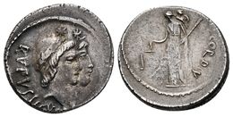 MN. CORDIUS RUFUS. Denario. 46 A.C. Roma. A/ Cabeza Diademada De Los Dioscuros A Derecha Surmontados Por Sendas Estrella - Republiek (280 BC Tot 27 BC)