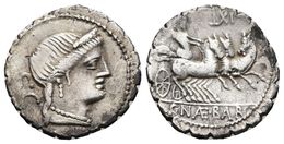 C. NAEVIUS BALBUS. Denario. 79 A.C. Roma A/ Cabeza De Venus Con Diadema A Derecha, Detrás S·C Y Delante C. R/ Victoria E - Republiek (280 BC Tot 27 BC)