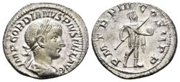 GORDIANO III. Denario. 240 D.C. Roma. A/ Busto Laureado Y Drapeado Con Coraza A Derecha. IMP GORDIANVS PIVS FEL AVG. R/  - Republic (280 BC To 27 BC)
