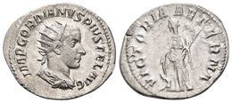 GORDIANO III. Antoniniano. 243-244 D.C. Roma. A/ Busto Radiado Y Drapeado Con Coraza A Derecha. IMP GORDIANVS PIVS FEL A - Republiek (280 BC Tot 27 BC)