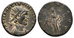 QUINTILLO. Antoniniano. 270 D.C. Siscia. A/ Busto Radiado Y Drapeado Con Coraza A Derecha. IMP C M AVR C L QVINTILLVS AV - Republic (280 BC To 27 BC)