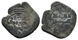 TAIFA DE TOLEDO. Yahya Al-Mamun. Fracción De Dinar. 435-467H. Sin Ceca. V-1099; Prieto 332. Ve. 1,21g. MBC. - Otros & Sin Clasificación