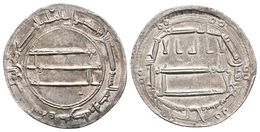 CALIFATO ABBASIDA. Al-Rashid. Dirham. 187H. Madinat Al-Salam. Album 219.2. Ar. 2,99g. Restos Del Brillo Original. EBC+. - Other & Unclassified