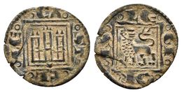 ALFONSO X. Obolo. (1252-1284). Cuenca. AB 238. Ve. 0,55g. Grieta. MBC+. - Other & Unclassified