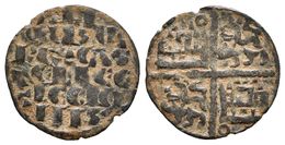 ALFONSO X. Dinero. (1252-1284). Marca Roel En Primer Y Tercer Cuadrante. AB 245. Ve. 0,84g. MBC. - Autres & Non Classés