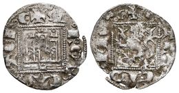 ALFONSO XI. Novén. (1312-1350). León. Roel Sobre Torre Derecha Y Roel Adelante Del León. AB 357.3. Ve. 0,69g. MBC-. - Otros & Sin Clasificación