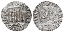 ENRIQUE II. Novén. (1368-1379). Zamora. C-A Bajo El Castillo Y C Delante Del León. AB 501.5. Ve. 0,57g. MBC+. - Sonstige & Ohne Zuordnung