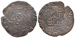 ENRIQUE IV. Cuartillo. (1454-1474). Marca De Ceca C Cuadrada . AB 765. Ve. 1,73g. Grieta. MBC. Rara. - Other & Unclassified