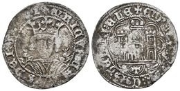 ENRIQUE IV. Cuartillo. (1454-1474). Toledo. AB 757.2 Var. Ve. 3,50g. MBC-. - Andere & Zonder Classificatie