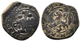 FELIPE III. 2 Maravedís. 1603. Cuenca. J.S. D-83. Ae. 1,63g. BC+. - Other & Unclassified